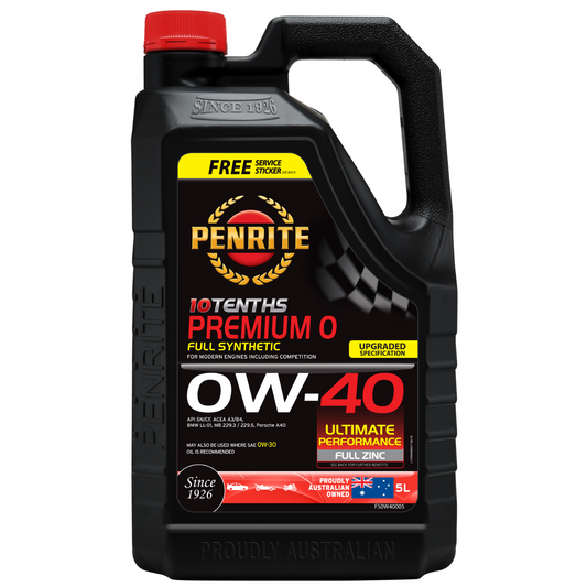 PENR 10 TENTHS PREMIUM 0W-40 5L